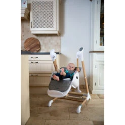 Bo Jungle B-Swinging Pure White Kinderstoel En Babyswing B720110 -Baby Thuis Verkoop bo jungle b swinging pure white kinderstoel en babyswing b720110 24