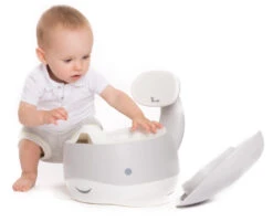 Bo Jungle Walvis Grijs Baby Potje B410410 -Baby Thuis Verkoop bo jungle walvis grijs baby potje b410410