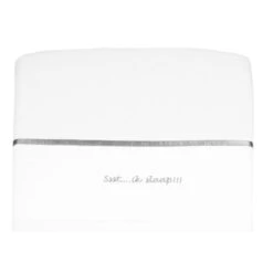 Briljant Ssst....ik Slaap!!! Grijs 75 X 100 Cm Wieglaken -Baby Thuis Verkoop briljant ssst 75 x 100 cm wieglaken 3