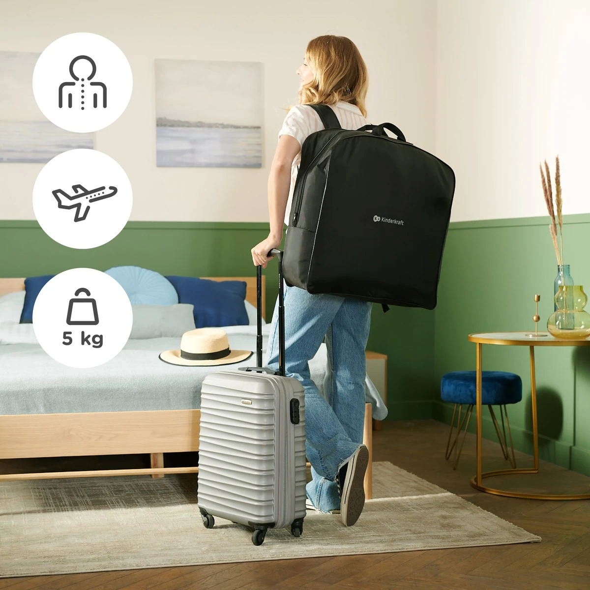 Kinderkraft Cami Grey 3-in-1 Campingbed KLCAMI00GRY0000 8 Kinderkraft Cami Grey 3-in-1 Campingbed KLCAMI00GRY0000 - Afbeelding 6