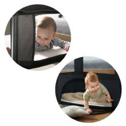 Kinderkraft Cami Black 3-in-1 Campingbed KLCAMI00BLK0000 -Baby Thuis Verkoop cami sfeer 3 1
