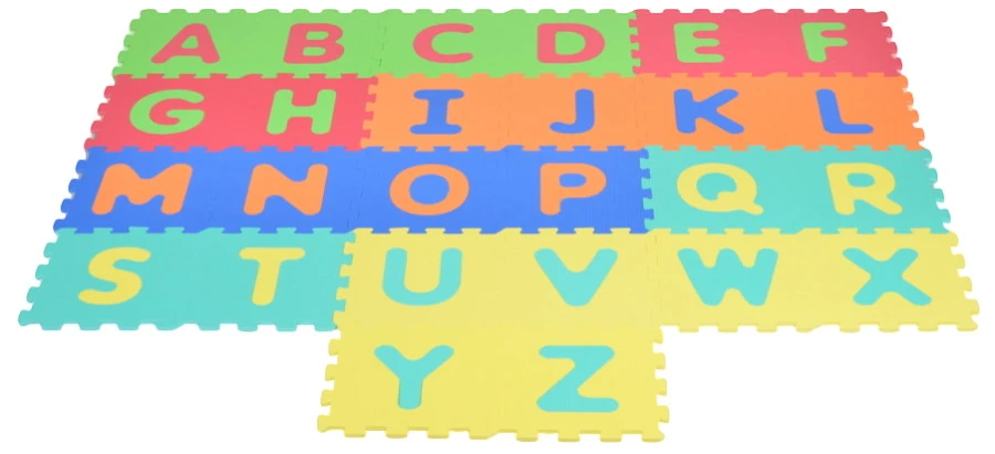 Cangaroo Alfabet Multicolor 26 Stuks Puzzelmat 1002B3