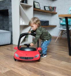 Cangaroo Cabrio Red 2-in-1 Loopstoel En Loopwagen -Baby Thuis Verkoop cangaroo cabrio 2 in 1 loopstoel en loopwagen 3