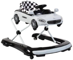 Cangaroo Cabrio Grey 2-in-1 Loopstoel En Loopwagen
