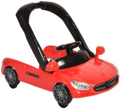 Cangaroo Cabrio Red 2-in-1 Loopstoel En Loopwagen -Baby Thuis Verkoop cangaroo cabrio red loopstoel 2 1