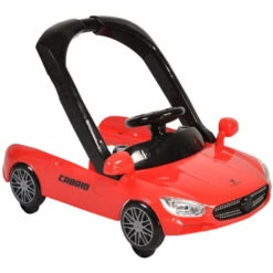Cangaroo Cabrio Grey 2-in-1 Loopstoel En Loopwagen -Baby Thuis Verkoop cangaroo cabrio red loopstoel 2 1 1