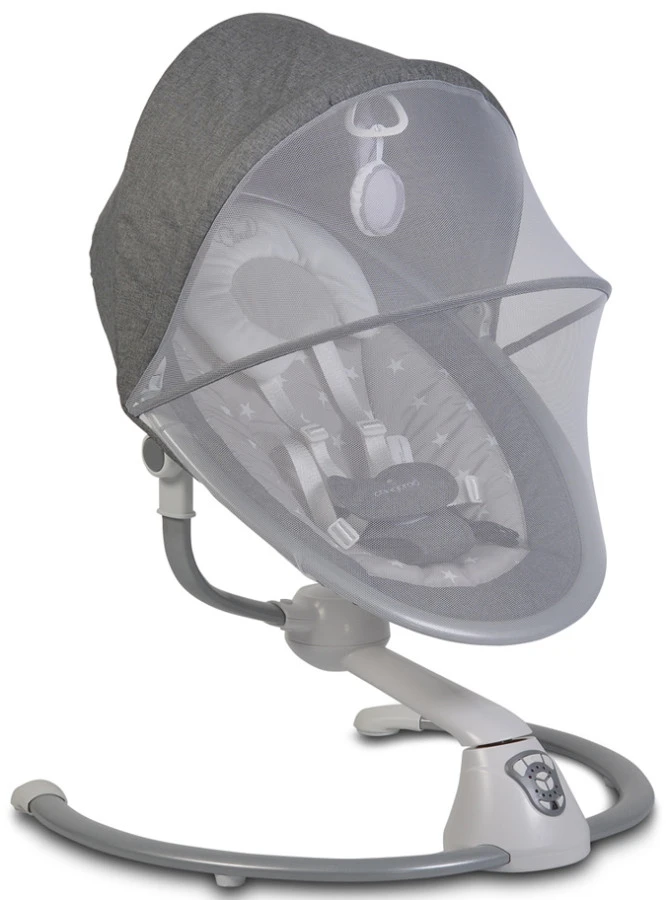 Cangaroo Cloud Grey Stars Swing Elektrische Babyschommel 48123 6 Cangaroo Cloud Grey Stars Swing Elektrische Babyschommel 48123 - Afbeelding 4