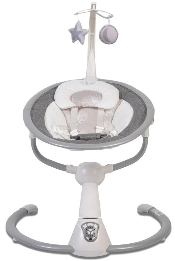 Cangaroo Cloud Grey Swing Elektrische Babyschommel 48062 3 Cangaroo Cloud Grey Swing Elektrische Babyschommel 48062