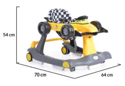 Cangaroo Daytonna Geel Loopstoel 109180 -Baby Thuis Verkoop cangaroo daytonna geel loopwagen 109180 9