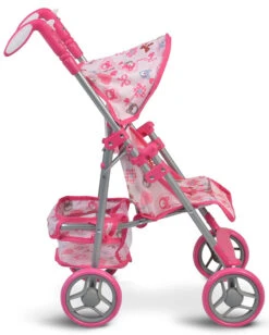Cangaroo Flower Garden Pink Poppenbuggy 13 Cangaroo Flower Garden Pink Poppenbuggy -Baby Thuis Verkoop cangaroo flower garden pink poppenbuggy 3