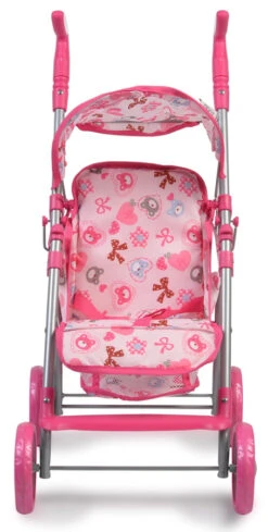 Cangaroo Flower Garden Pink Poppenbuggy 10 Cangaroo Flower Garden Pink Poppenbuggy -Baby Thuis Verkoop cangaroo flower garden pink poppenbuggy 5