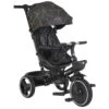 Cangaroo Fusion Black Driewieler Met Duwstang 110337 -Baby Thuis Verkoop cangaroo fusion black driewieler met duwstang 110337 1
