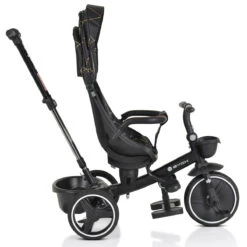 Cangaroo Fusion Black Driewieler Met Duwstang 110337 -Baby Thuis Verkoop cangaroo fusion black driewieler met duwstang 110337 6
