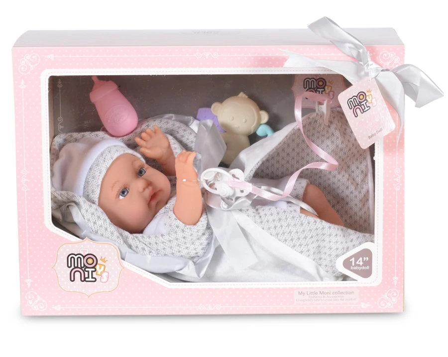 Cangaroo Grijs 36cm Pop 8553 5 Cangaroo Grijs 36cm Pop 8553 - Afbeelding 3