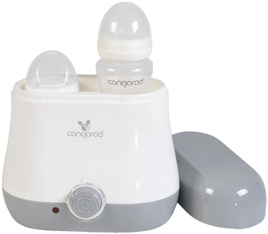 Cangaroo Grijs Babyduo Flessenwarmer 5694 3 Cangaroo Grijs Babyduo Flessenwarmer 5694