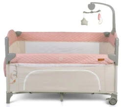 Cangaroo Indiana Pink Campingbed -Baby Thuis Verkoop cangaroo indiana pink campingbed 3