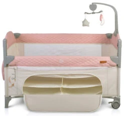 Cangaroo Indiana Pink Campingbed -Baby Thuis Verkoop cangaroo indiana pink campingbed 4