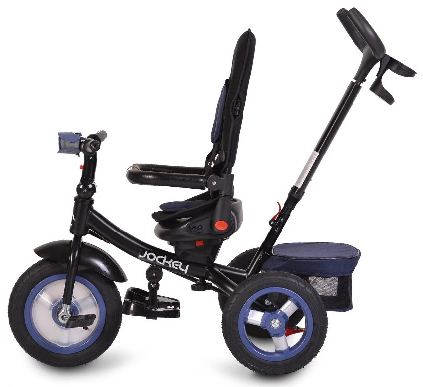 Cangaroo Jockey Trike Beige Stars Driewieler Met Duwstang En Zonnekap 13 Cangaroo Jockey Trike Beige Stars Driewieler Met Duwstang En Zonnekap - Afbeelding 11