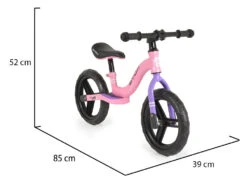 Cangaroo Kiddy Roze Loopfiets 109568 -Baby Thuis Verkoop cangaroo kiddy roze loopfiets 109568 4