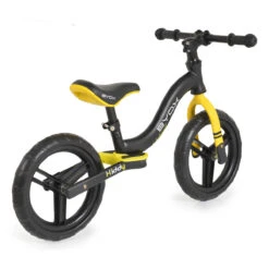 Cangaroo Kiddy Zwart/Geel Loopfiets 109567 -Baby Thuis Verkoop cangaroo kiddy zwart geel loopfiets 109567 3