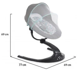 Cangaroo Meira Mint Babyschommel 109164 -Baby Thuis Verkoop cangaroo meira mint babyschommel 109164 9