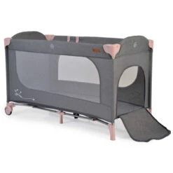 Cangaroo Skyglow 2 Pink Campingbed Incl. Bodemverhoger -Baby Thuis Verkoop cangaroo skyglow 2 pink campingbed 4