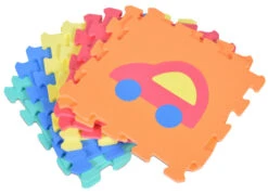 Cangaroo Voertuigen 10 Stuks Puzzelmat 1007B3 -Baby Thuis Verkoop cangaroo voertuigen 10 stuks puzzelmat1