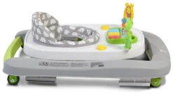 Cangaroo Walker Zoo Grey Loopstoeltje 107481 -Baby Thuis Verkoop cangaroo walker zoo grey 2 in 1 loopstoeltje 6 1