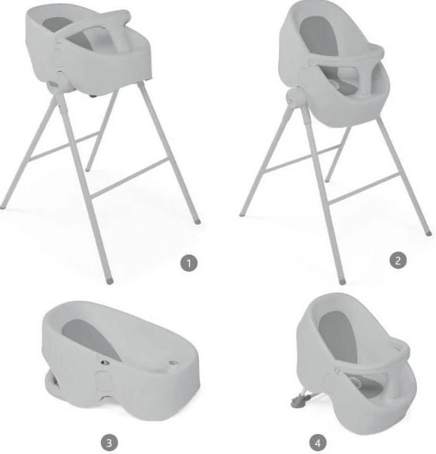 Chicco Bubble Nest Cool Grey Douche Zitje 79117.19 9 Chicco Bubble Nest Cool Grey Douche Zitje 79117.19 - Afbeelding 7