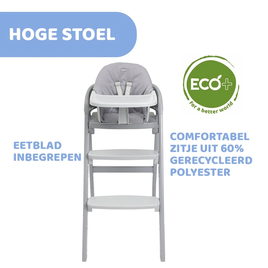 Chicco Crescendo Up Turin Grey Meegroei Kinderstoel 4087046430000 11 Chicco Crescendo Up Turin Grey Meegroei Kinderstoel 4087046430000 - Afbeelding 9