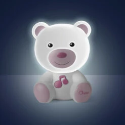 Chicco Dreamlight Bear Pink Nachtlampje Met Muziek C09830.10 -Baby Thuis Verkoop chicco dreamlight bear pink nachtlampje met muziek 2