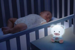 Chicco Dreamlight Bear Pink Nachtlampje Met Muziek C09830.10 -Baby Thuis Verkoop chicco dreamlight bear pink nachtlampje met muziek 5