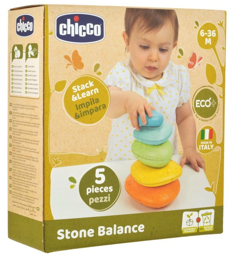 Chicco ECO+ Balans Stenen Speelgoed C104920 7 Chicco ECO+ Balans Stenen Speelgoed C104920 - Afbeelding 5
