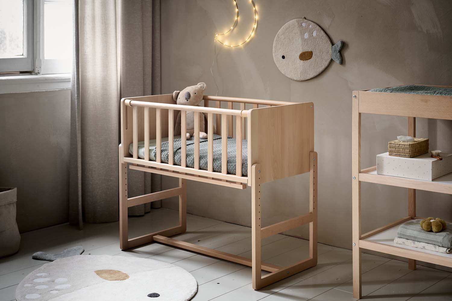 Baby Thuis Verkoop -Baby Thuis Verkoop co sleeper wieg naturel hout petite amelie