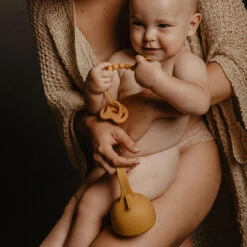 Suavinex Essence Mustard Silicone Speenhouder SXSEZ00081412 -Baby Thuis Verkoop colour essence soother case mango 4 3