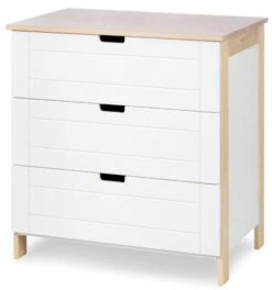 Commode Lieke Wit/Naturel -Baby Thuis Verkoop commode lieke 2