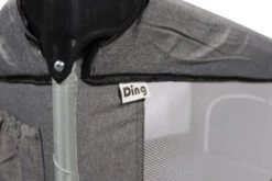 Ding Stripe Grey Melange Deluxe Campingbed DI-271804 29 Ding Stripe Grey Melange Deluxe Campingbed DI-271804 -Baby Thuis Verkoop ding campingbed deluxe grey logok