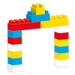 Dolu 85 Stuks Gekleurde Blokken 5014 -Baby Thuis Verkoop dolu 85 stuks gekleurde blokken 5014 2 1