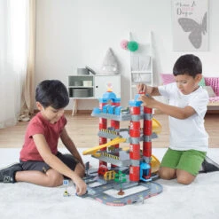 Dolu Parkeergarage Met 4 Etages Speelset 5159 -Baby Thuis Verkoop dolu garage speelset met 4 etages 6