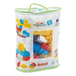Dolu My First 60 Stuks Gekleurde Blokken 5019 -Baby Thuis Verkoop dolu my first 60 stuks gekleurde blokken 5019 1 1