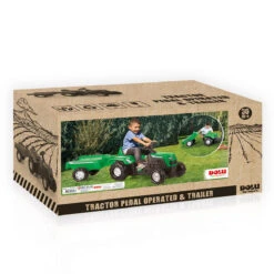 Dolu Ranchero Groen Traptractor Met Aanhangwagen 8246 6 Dolu Ranchero Groen Traptractor Met Aanhangwagen 8246 -Baby Thuis Verkoop dolu ranchero groen tractor met aanhangwagen 8246 2