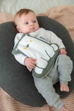 Doomoo Softy Chine Anthracite Voedingskussen S12 -Baby Thuis Verkoop doomoo lifestyle softy baby chine anthracite snoogy bear kep9926 rgb