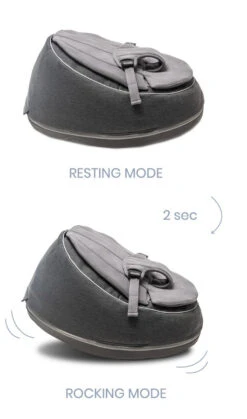 Doomoo Seat'n Swing Grijs Zitzak 02 -Baby Thuis Verkoop doomoo rockingmode 1