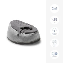 Doomoo Seat'n Swing Grijs Zitzak 02 -Baby Thuis Verkoop doomoo seat grijs zitzak 02 3