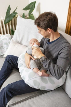 Doomoo Softy Leaves Aqua Green Voedingskussen S31 -Baby Thuis Verkoop doomoo softy leaves aqua green s31 2