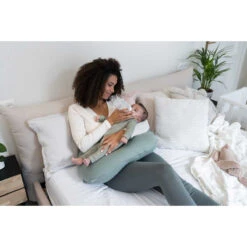 Doomoo Softy Tetra Jersey Green Voedingskussen S33 8 Doomoo Softy Tetra Jersey Green Voedingskussen S33 -Baby Thuis Verkoop doomoo softy tetra jersey green voedingskussen s33 1