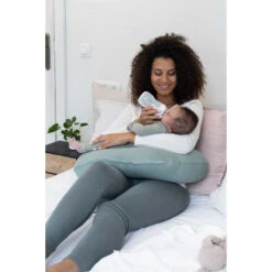 Doomoo Softy Tetra Jersey Green Voedingskussen S33 7 Doomoo Softy Tetra Jersey Green Voedingskussen S33 -Baby Thuis Verkoop doomoo softy tetra jersey green voedingskussen s33 2