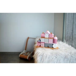 Label Label Roze Houten Blokken LLWT-25088 9 Label Label Roze Houten Blokken LLWT-25088 -Baby Thuis Verkoop dsc 0558