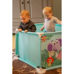 Eco Toys Jungle Turquoise Box En Ballenbak CH51012D -Baby Thuis Verkoop eco toys jungle turquoise box en ballenbak ch51012d 01