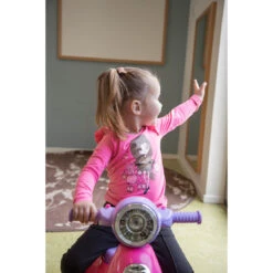 Eco Toys Retro Pink Loopscooter 605 -Baby Thuis Verkoop eco toys retro pink loopscooter 605 02